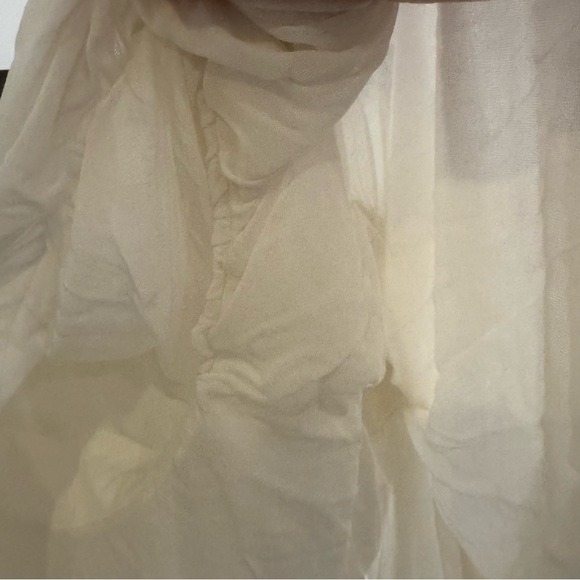 Rick Owens Gazaar Draped White Skirt - Picture 10 of 16